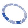 40mm Diameter Watch Bezel Insert Ring Clear Scale Luminous Ceramic Replacement Bezel Insert White