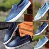 Denim Men's Canvas Shoes Slip-On Sneakers Male Flats Breathable Loafers for Men Summer Trainers Light Black Shoes Footwear
