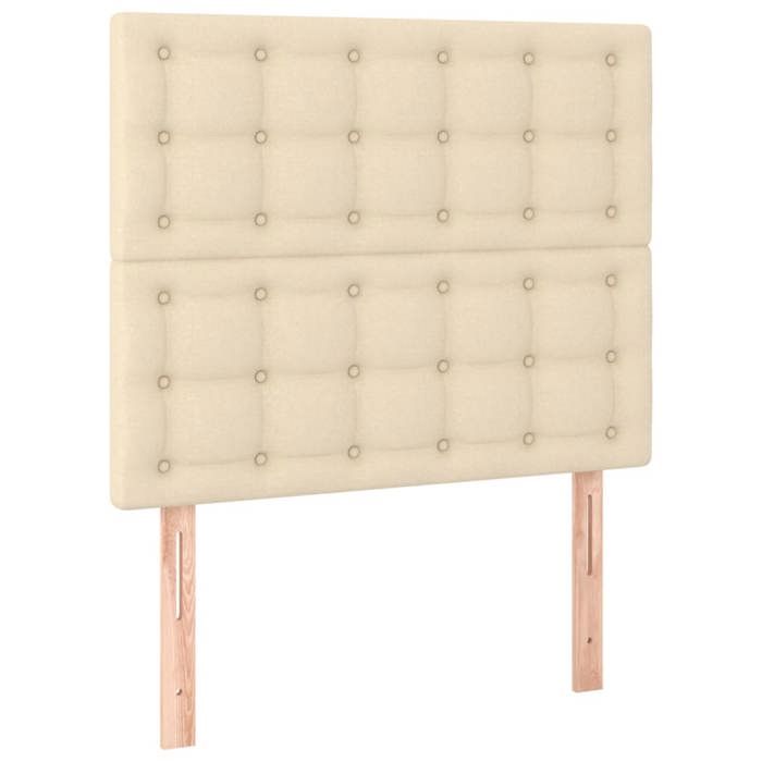 Maison Exclusive - Tête de lit Crème 100x5x118/128 cm Tissu