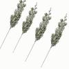 20PC/Christmas Simulation Snowflake  Needle Branch Feel Material Table Ornaments Home Decoration Christmas Tree Plug-in