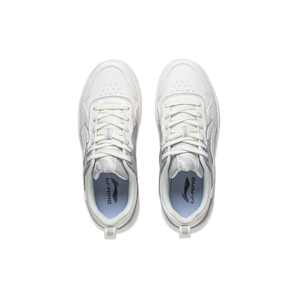 Li Ning Qingyun Trendy Comfortable Minimalist Versatile Classic Rebound Wear-Resistant Shock-Absorbing Low-Top Casual Shoes Women Sneaker AGCT298-1