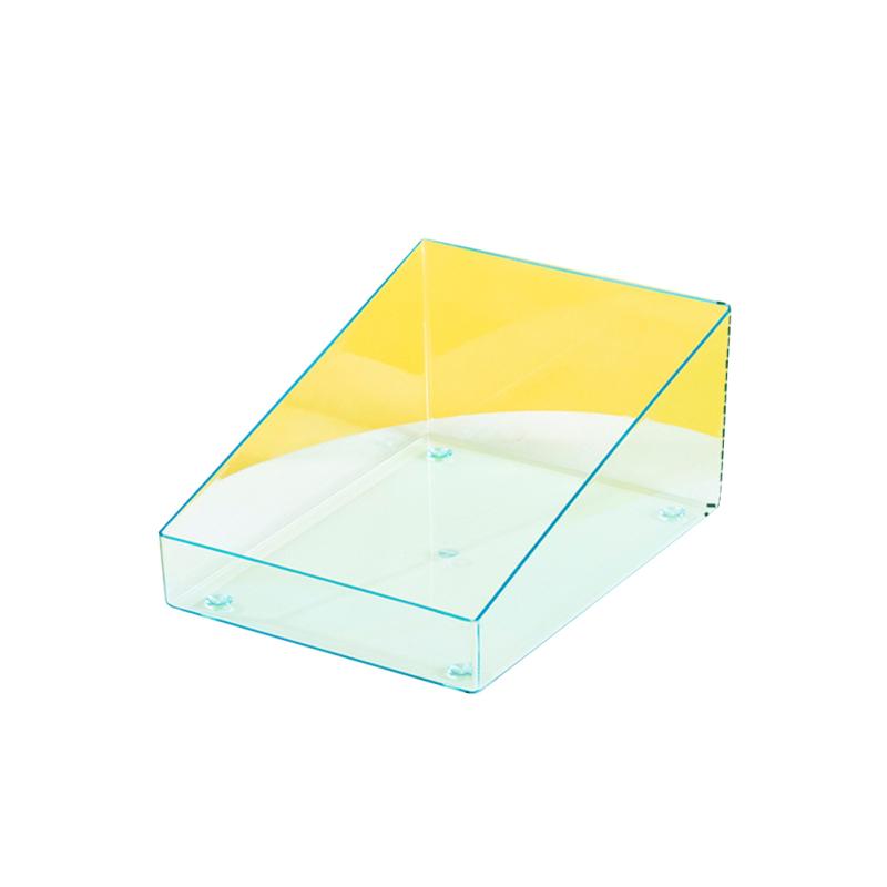 Прозрачный акриловый поднос для унитаза хомяка, песок для ванной комнаты, ежи, белки, шиншиллы, золотые медведи, морские свинки