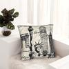 Retro 1980S New York Printed Decorative Pillowcase Travel Accessory For Bedroom Indoor Home Decoration