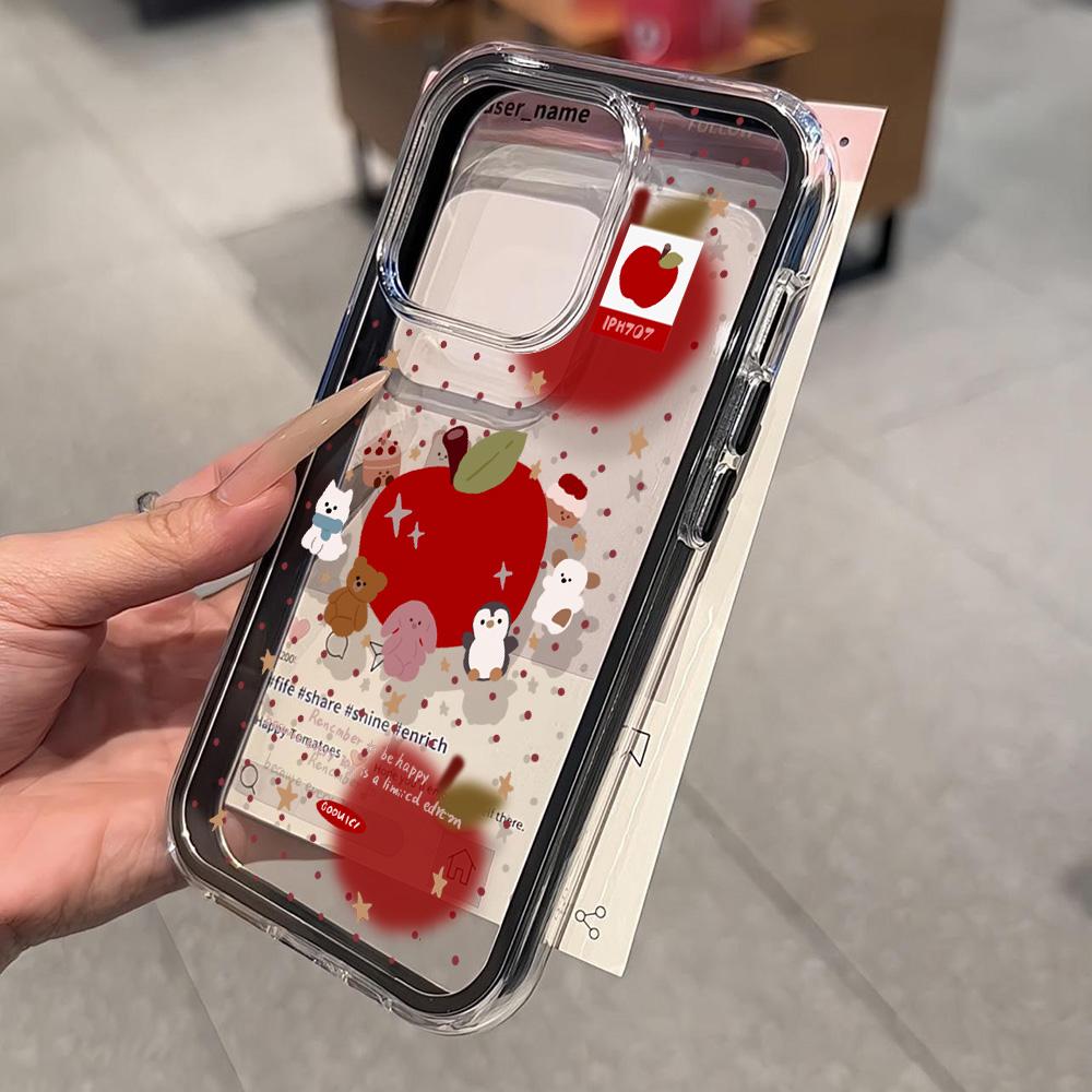 Расписной чехол для телефона для iPhone 17 11 12 13 14 15 16 iPhone 17 12 13 14 15 16 Pro 17 12 13 14 15 16 Pro Max Высококачественный расписной милый чехол для телефона с животными