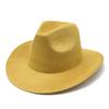 Suede Men'S Ladies Jazz Hat Fashion Vintage British Felt Hat Felt Top Hat Women'S Hat
