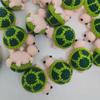 Emotional Support Positive Crochet Sea Turtles Handmade Emotional Support Crochet Turtle Gifts for Christmas New Year Birthday