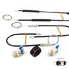 BWR5571 Window Regulator Repair Set Right Door for Mercedes Truck Arocs Actros Axor 2 Atego 3 Antos A9607201246