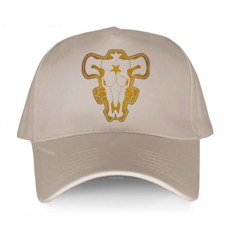 Уличная бейсбольная кепка, черные хлопковые шапки, крышка Bulls Awesome, японское аниме Манга Аста, мужская и женская летняя кепка в стиле хип-хоп, шляпа от солнца