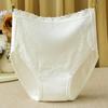 Stylish Female Panties Thin Flat Belly Moisture Wicking Solid Color High Waist Women Briefs Inside Wear