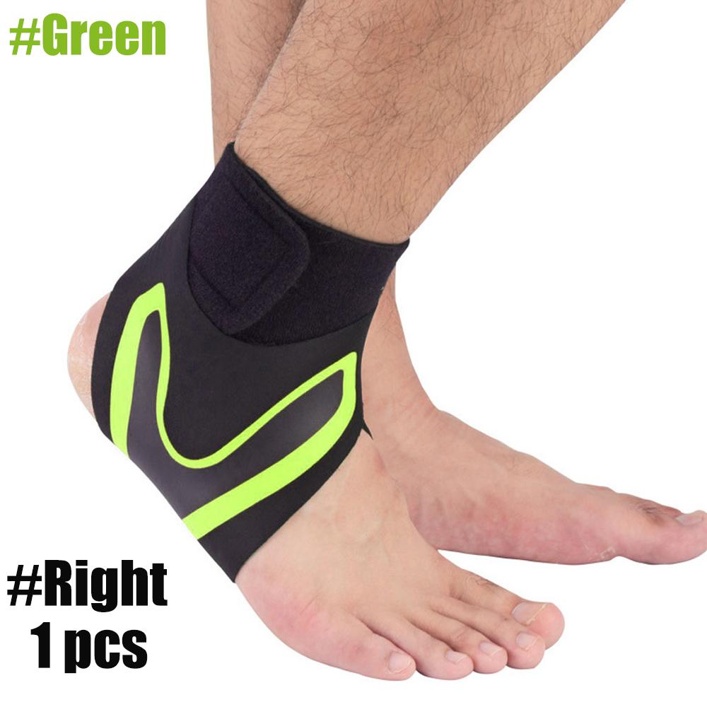 1 Pc Sport Compression Ankle Support Ankle Stabilizer Brace Tendon Pain Relief Strap Foot Sprain Injury Wrap Basketball Football