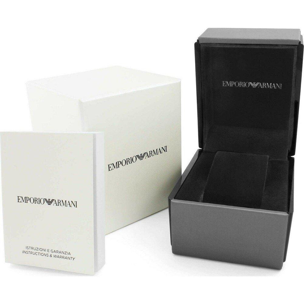 Emporio Armani AR11044 Lambda Silver Dial Men's Watch