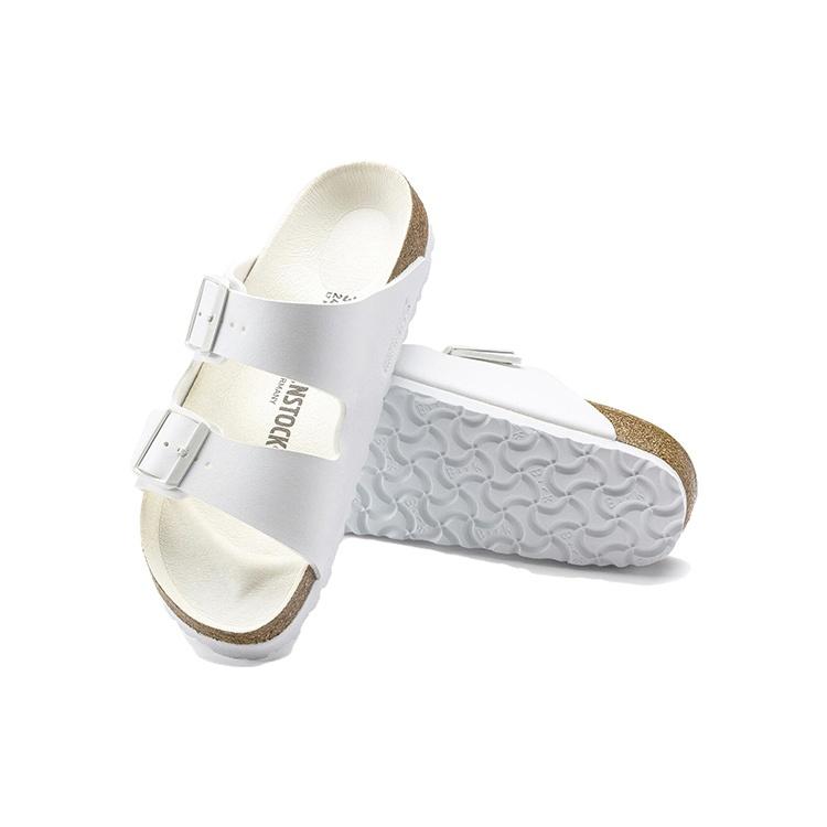 Birkenstock Arizona Birko-Flor Narrow Fit 'White' Men's 1019046