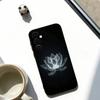 Dark flower Phone Case For Samsung Galaxy A73,A72,A71,A70,A53,A52,A51,Soft Black Cover