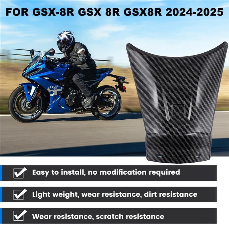 L10A Накладка на передний бак мотоцикла Накладка на бак для Suzuki GSX-8R Защитная накладка на корпус топливного бака Обтекатель