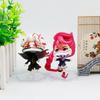 6 шт. Аниме Dandadan Статуэтка Erkallen Модель Q Версия Фигурка ПВХ Модель Игрушка Коллекционная Украшение Настольный Подарок. Подарки-игрушки