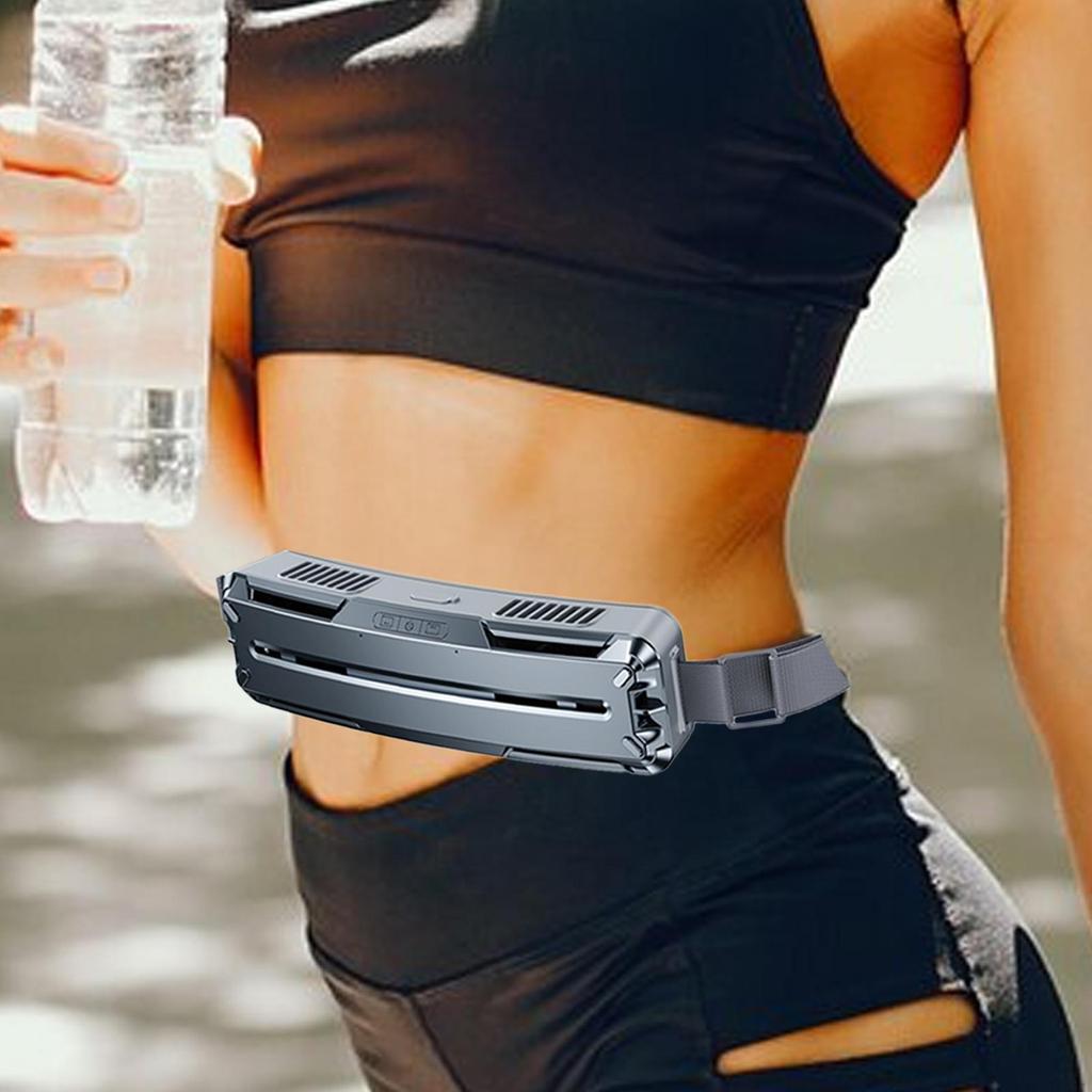 Регулируемый охлаждающий вентилятор без рук для активного отдыха