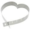 3 cadres à pâtisserie extensible - coeur