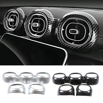 Для Mercedes Benz C Class W206 S206 C200 C220 C300 2024 2024 приборная панель автомобиля кондиционер воздуха выпускное кольцо рамка крышка отделка часть ремонт
