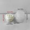 New Flowers Silicone Candle Mold 3D Peony Flower Soap Chocolate Cake Baking Mould DIY Crafts To Decorate Valentine's Day Gifts