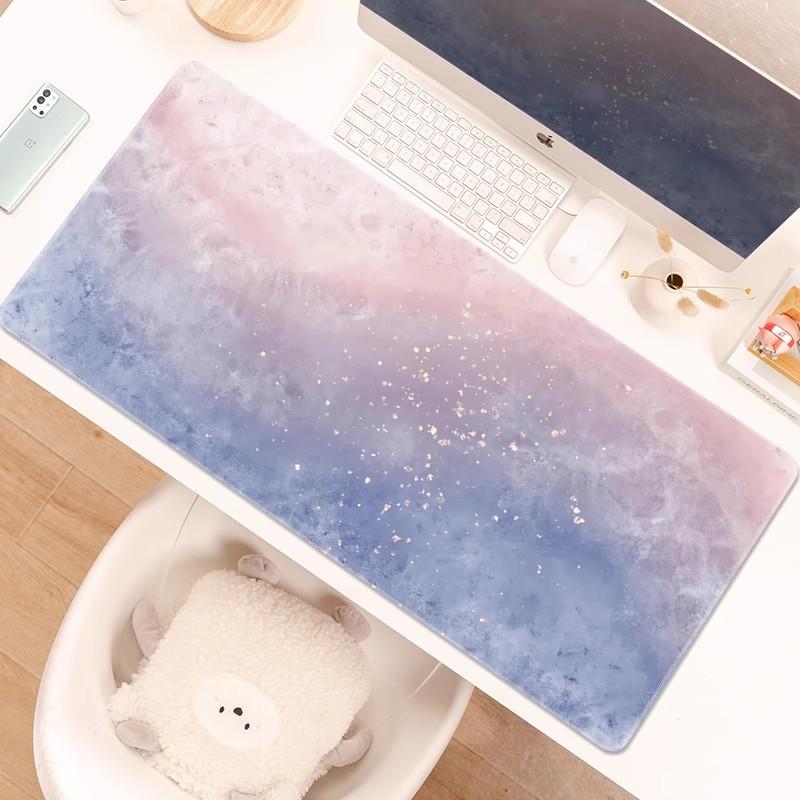Gradient Blending Mouse Pad With High Aesthetic Value Computer Desktop Protection Pad Simple Office Desk PadResistant To Dirt