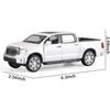 1/32 Масштаб Toyota Tundra Пикапы Литые автомобили Модель игрушки, игрушка из цинкового сплава со звуком и светом, откат, подарки на день рождения для детей