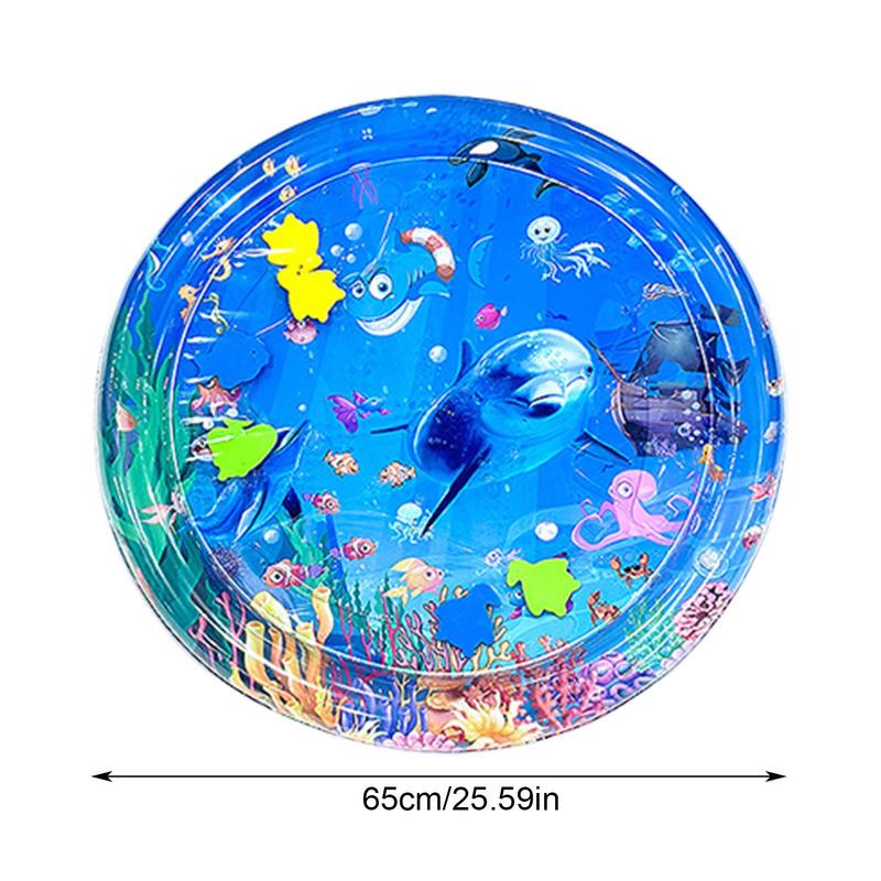 Сенсорный водный игровой коврик для кошек Портативный игровой коврик Кошачий водный игровой коврик Утолщенный сенсорный водный игровой коврик Игровой водный сенсорный коврик для домашних животных