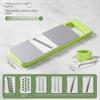 Multi-functional Home Kitchen Slice Cutter No Hands Required Vegetable Slicer Dicer Shredder Storage Organizer Tool