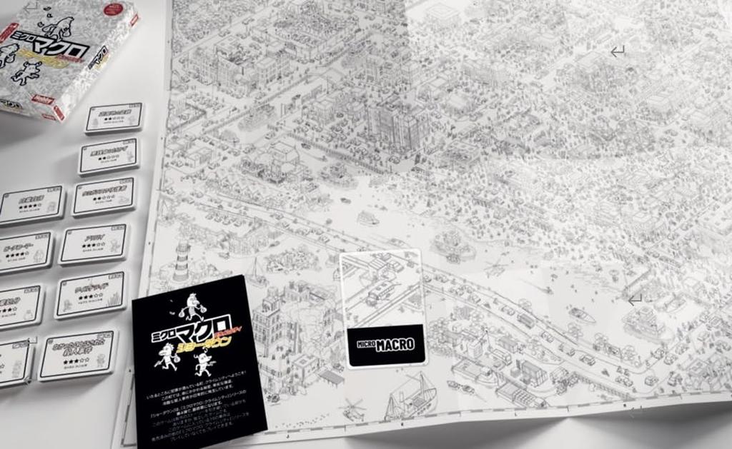 Board Game Micro Crime City Showdown Japanese Version Macro