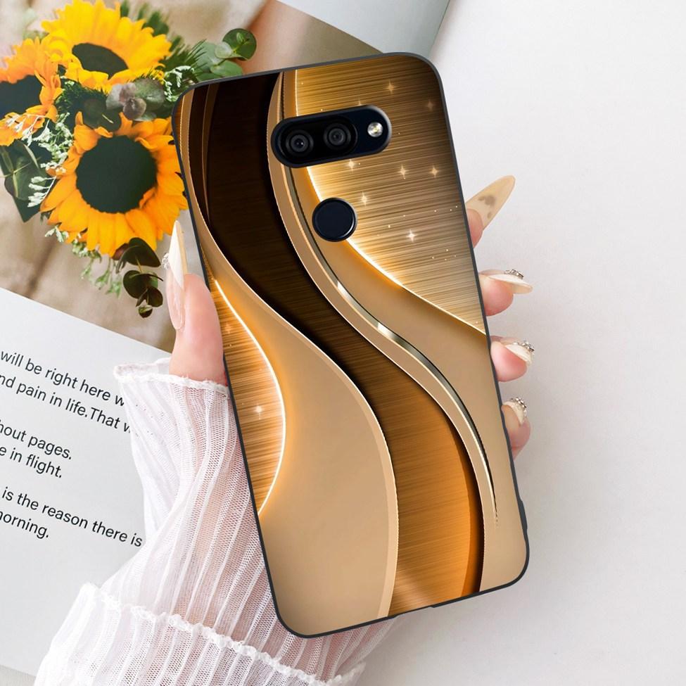 Чехол для LG K40S 2019 Чехол Эстетичный Милый Кот Модный Смешной Расписной Силиконовый Чехол для Телефона LMX430HM