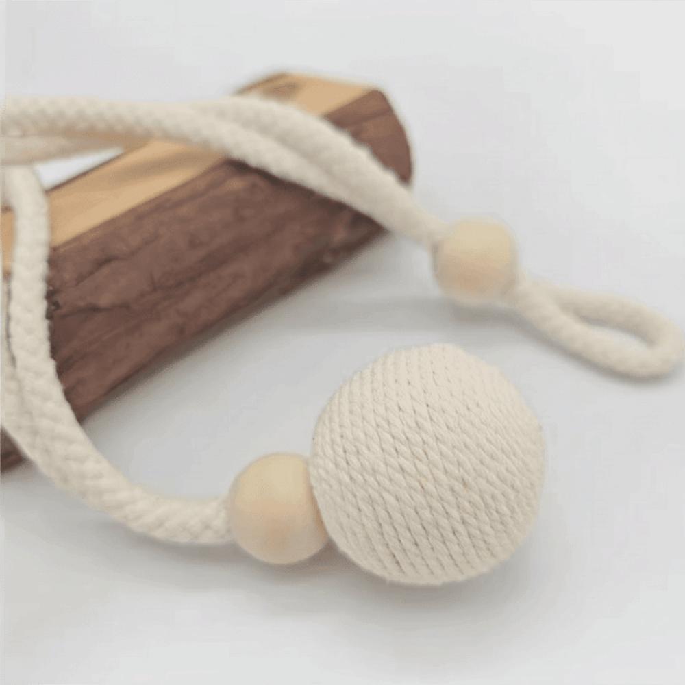 2Pcs Set No-drill Bohemia Curtain Tiebacks Curtain Decor Organization