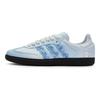 adidas Оригинальные Samba OG 811 Производство Нескользящие Легкие Низкие Скейтбордические Кроссовки Женские Синий Белый B75806(Команда80-)