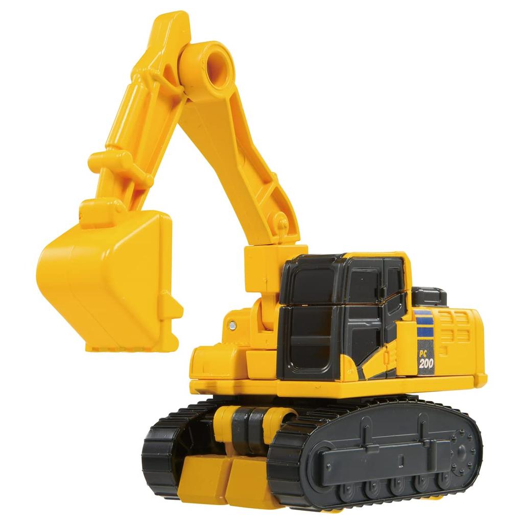 TAKARA TOMY Job Labor JB10 Build Braver Komatsu Hydraulic Excavator Minicar Car Airplane Toy Игрушка для детей от 3 лет и старше Соответствует стандартам безопасности игрушек ST Mark