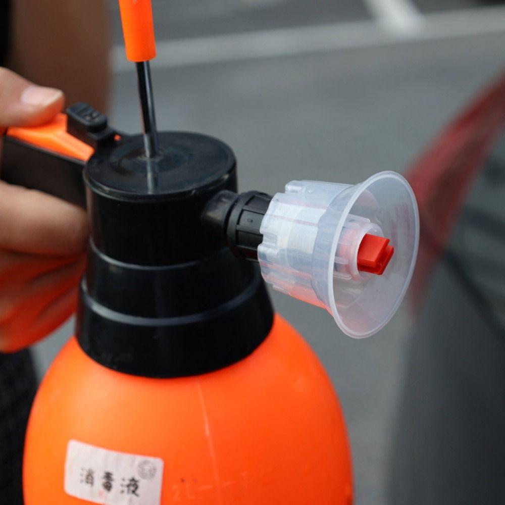 3Pcs With Pressure Reducing Valve Wash Spray Nozzles Plastic 16mm Window Cleaning Tool Internal Thread Auto Accessories Car