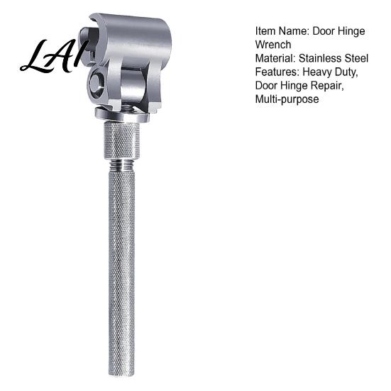 Heavy Duty Hinge Adjuster Door Adjustment Gap Adjusting Steel Tool Stainless Sagging Repair Tool Wrench Tools Wrench