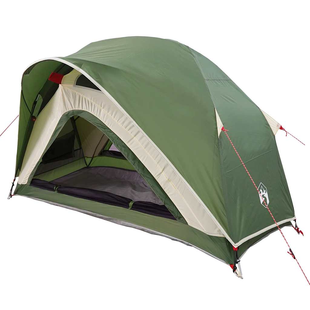 1 Person Camping Tent Green Waterproof