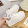 Platform White Shoes Female Student All-Matching Lightweight Exercise Shoes New Autumn Leisure Fashion & Trendy Shoes