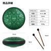 Щелевой барабан Tongue Drum 11 нот 6 дюймов с сумкой для хранения Музыкальный инструмент Ударный инструмент Йога Медитация Дзен Молитва Ноты включены