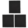 3 Pcs Carbon Sponge Filters Carbon Infused Filter Pads Disposable Deodorization Compost Activated Carbon Filter Cotton
