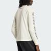adidas Мужская и женская футболка с длинным рукавом и круглым вырезом свободного кроя серия Silver Arrow команды Mercedes - AMG Petronas Формулы-1 Топы унисекс KE8290
