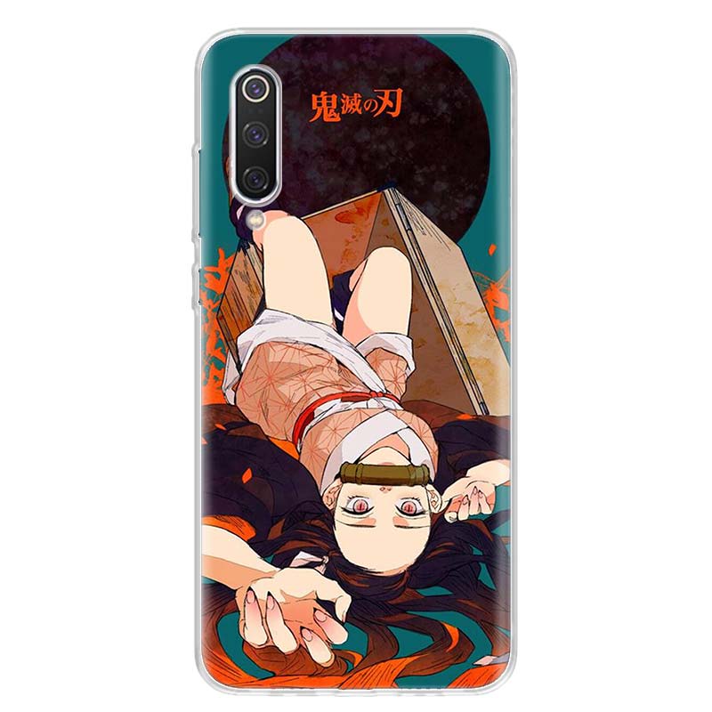 Чехол для телефона Demon Slayer Kamado Nezuko для Xiaomi Poco X3 GT X4 NFC M4 Pro M3 M2 F3 F2 F1 Mi Note 10 A3 A2 Lite A1 CC9E Fun