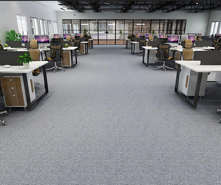 Огнестойкий ковролин с петлевым ворсом для офисов, конференц-залов, танцевальных студий, школ, стен и полов.