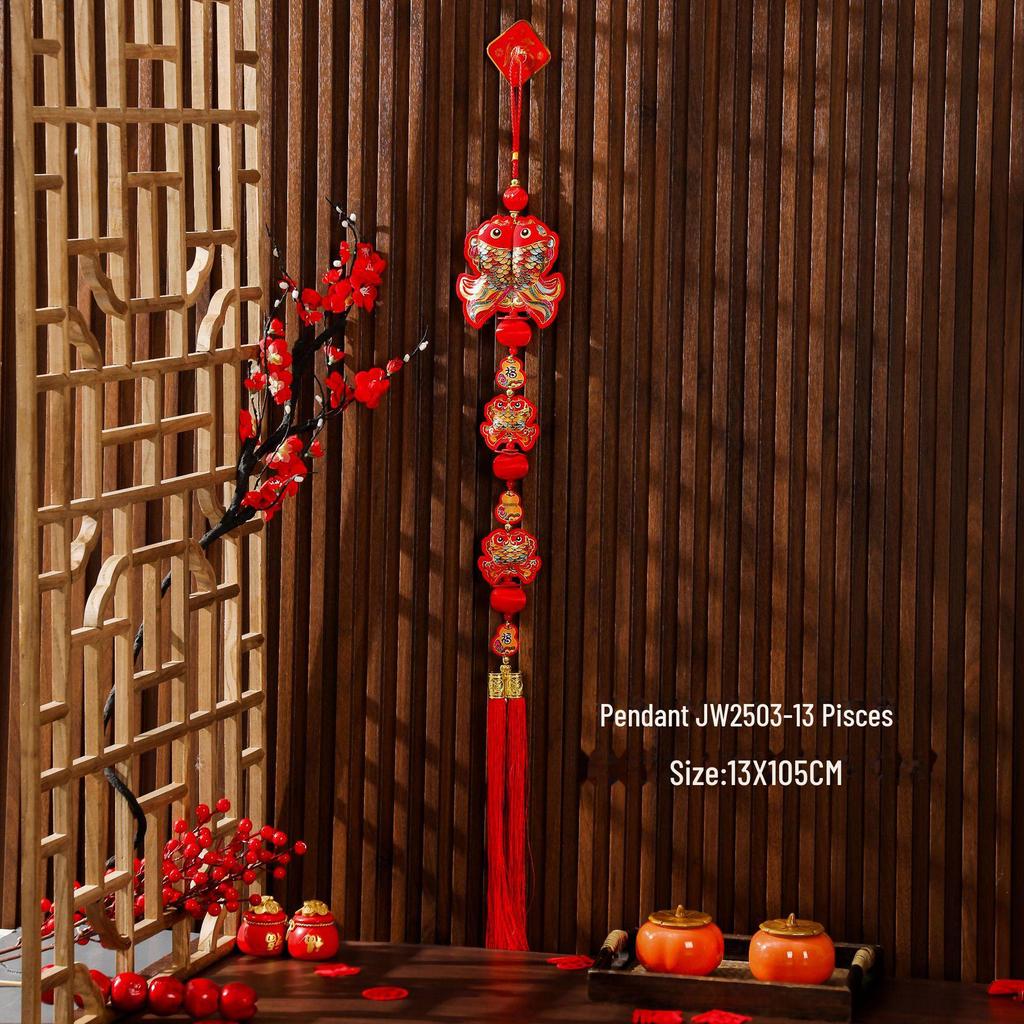 2025 Snake Year Blessing Pendants: New Year and Spring Festival Decorations for Wealth and Prosperity