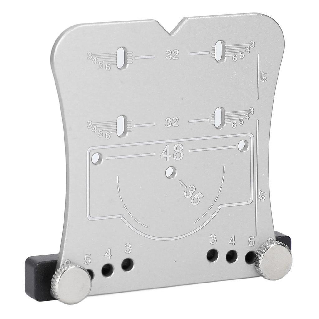 35mm Hinge Hole Opener Aluminum Alloy Quick Positioning Hinge Drilling   Locator and Drill Bit Set
