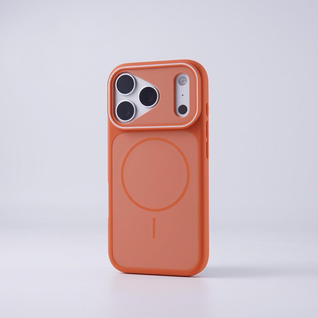 Двухцветный магнитный чехол-скин для iPhone 17 Pro Max: Защитный и персонализированный от падений