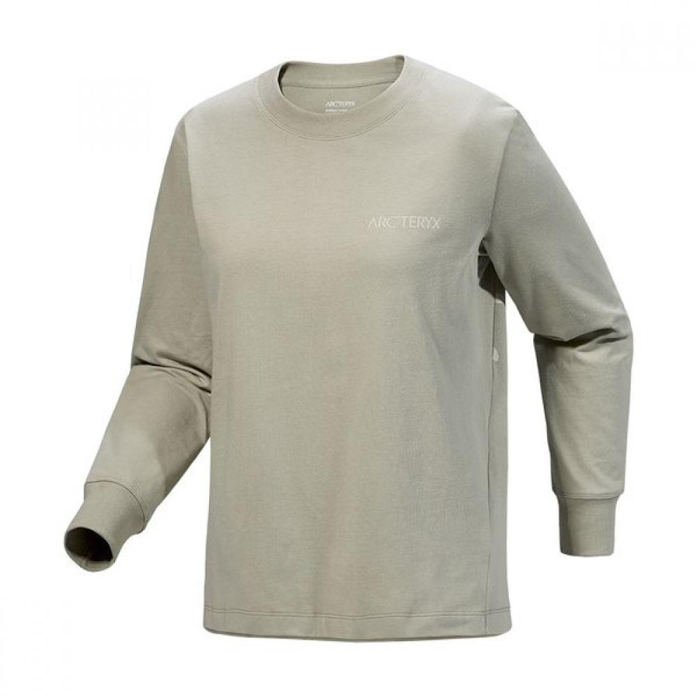 Arcteryx Ss26 Хлопковая футболка с круглым вырезом Crag Cotton Bird Ls Женская Atqsw08469