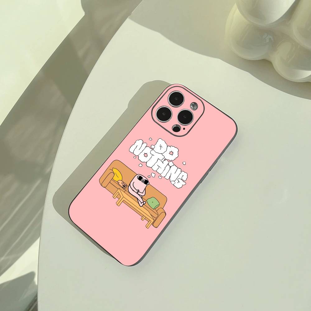 C-Cartoon- Ketnipz Cute Phone Case For iPhone 17,16,15,14,13,12,11 Pro Max, Lightweight and practical Soft Black Cover