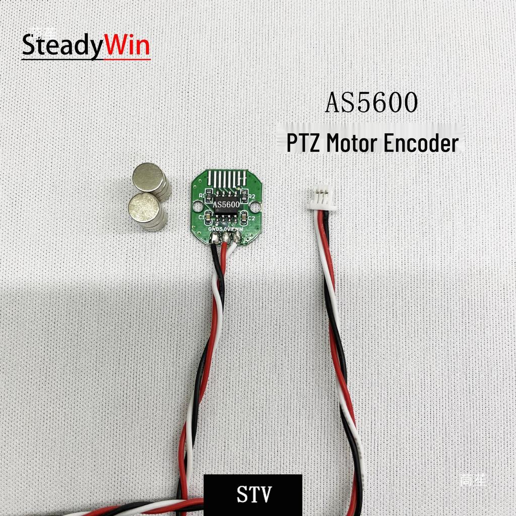 Магнитный энкодерный сервомотор AS5600 с интерфейсом PWM/I2C для безщеточного вращения стабилизатора (гиростабилизатора)