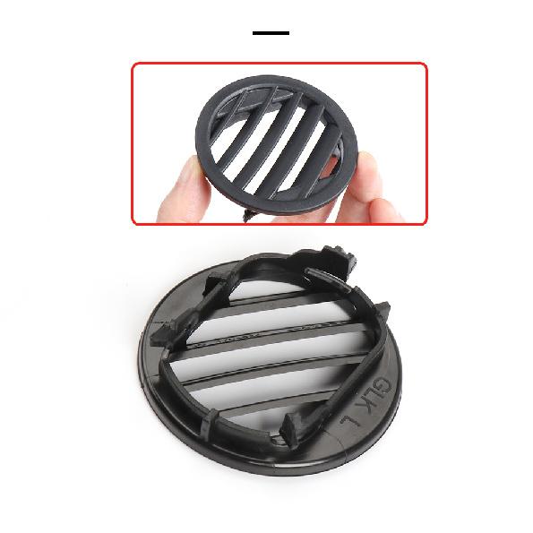Black Left Right Car Air Ac Vent Brown Conditioning Vents Trim Covers For Mercedes GLK X204 2008-2015 2046806287 Heat Shields 2