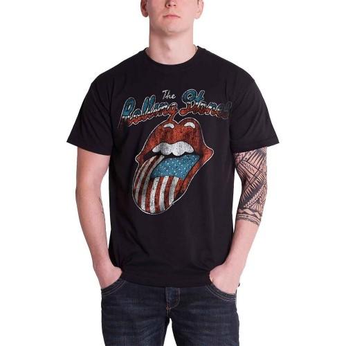 The Rolling Stones Unisex Adult Tour Of America Â´78 Back Print T-Shirt