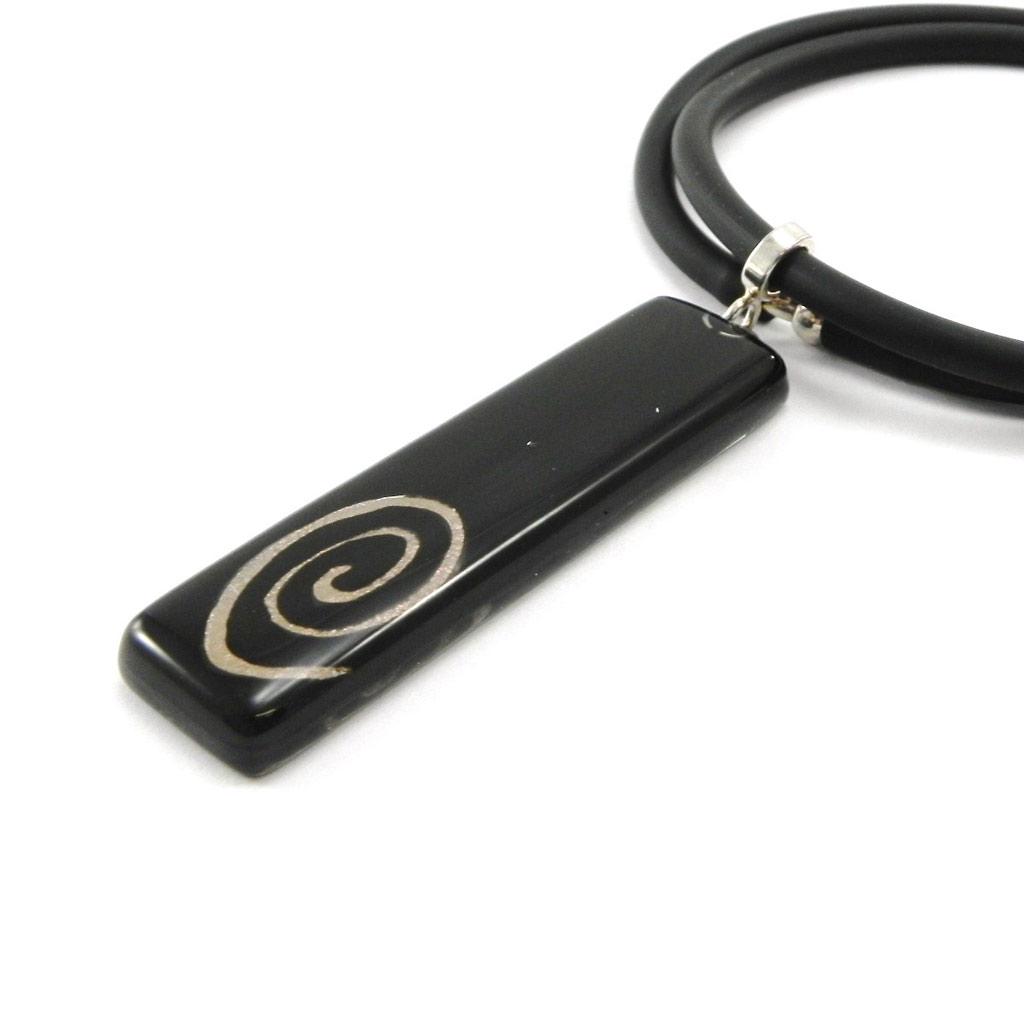 Les Trésors De Lily [D5399] — Дизайнерское колье «Dizzy», черный/бронзовый